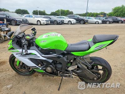 Trzecie zdjęcie samochodu z tyłu: 2015 KAWASAKI ZX636 E VIN:JKBZXJE18FA015624 - miniatura