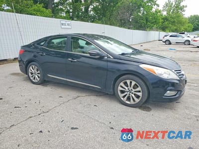 Czwarte zdjęcie samochodu z boku: 2014 HYUNDAI AZERA LIMITED VIN:KMHFH4JGXEA370262 - miniatura