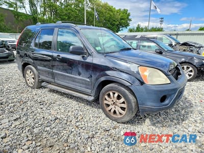 Czwarte zdjęcie samochodu z boku: 2006 HONDA CR-V EX VIN:SHSRD788X6U400956 - miniatura