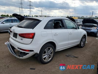 Trzecie zdjęcie samochodu z tyłu: 2017 AUDI Q3 PREMIUM VIN:WA1ECCFS0HR002162 - miniatura