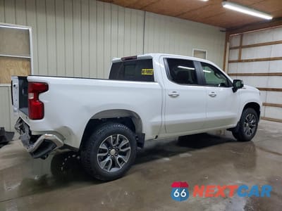 Trzecie zdjęcie samochodu z tyłu: 2024 CHEVROLET SILVERADO K1500 LT VIN:2GCUDDED0R1272106 - miniatura