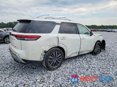 Trzecie zdjęcie samochodu z tyłu: 2022 NISSAN PATHFINDER SL VIN:5N1DR3CB6NC261298 - miniatura