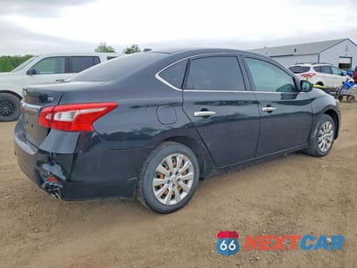 Trzecie zdjęcie samochodu z tyłu: 2017 NISSAN SENTRA SV VIN:3N1AB7AP7HY400340 - miniatura