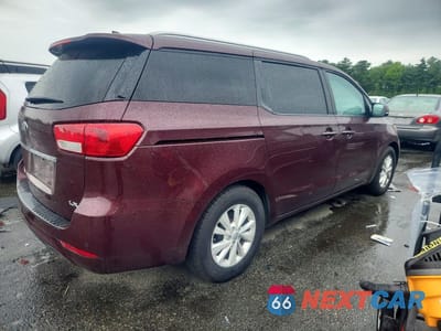 Trzecie zdjęcie samochodu z tyłu: 2017 KIA SEDONA LX VIN:KNDMB5C19H6284413 - miniatura