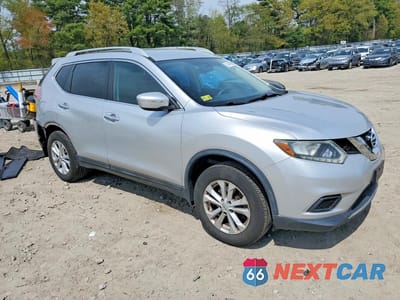 Czwarte zdjęcie samochodu z boku: 2014 NISSAN ROGUE SV VIN:5N1AT2MK9EC753482 - miniatura