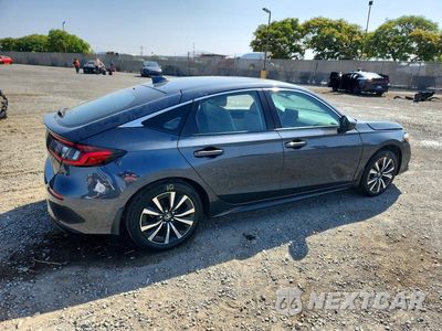 Trzecie zdjęcie samochodu z tyłu: 2024 HONDA CIVIC EXL VIN:19XFL1H75RE020189 - miniatura