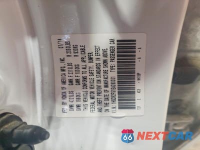 Zdjęcie 12 z 12 samochodu: 2014 HONDA ACCORD SPORT VIN:1HGCR2F51EA280001 - miniatura