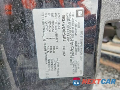 Zdjęcie 12 z 12 samochodu: 2008 CHEVROLET SILVERADO K1500 VIN:1GCEK19068Z264484 - miniatura
