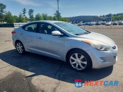 Czwarte zdjęcie samochodu z boku: 2011 HYUNDAI ELANTRA LIMITED VIN:5NPDH4AE8BH020059 - miniatura