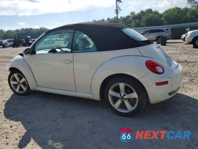 Drugie zdjęcie samochodu z przodu: 2007 VOLKSWAGEN NEW BEETLE TRIPLE WHITE VIN:3VWFF31YX7M419511 - miniatura