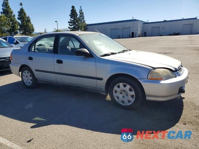Czwarte zdjęcie samochodu z boku: 1998 HONDA CIVIC VIN:2HGEJ6573WH579373 - miniatura