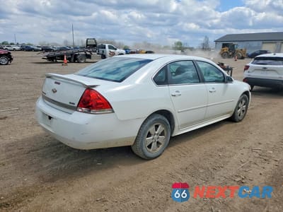 Trzecie zdjęcie samochodu z tyłu: 2011 CHEVROLET IMPALA LT VIN:2G1WG5EK0B1294089 - miniatura
