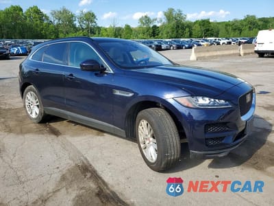 Czwarte zdjęcie samochodu z boku: 2019 JAGUAR F-PACE PRESTIGE VIN:SADCK2FX9KA367357 - miniatura