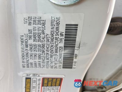 Zdjęcie 12 z 12 samochodu: 2021 ACURA RDX A-SPEC VIN:5J8TC1H66ML022528 - miniatura