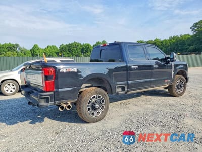 Trzecie zdjęcie samochodu z tyłu: 2024 FORD F250 SUPER DUTY VIN:1FT8W2BM8REE87638 - miniatura