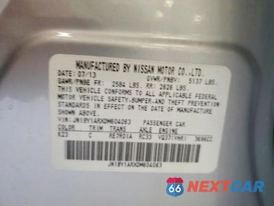 Zdjęcie 12 z 12 samochodu: 2013 INFINITI M37 VIN:JN1BY1ARXDM604063 - miniatura