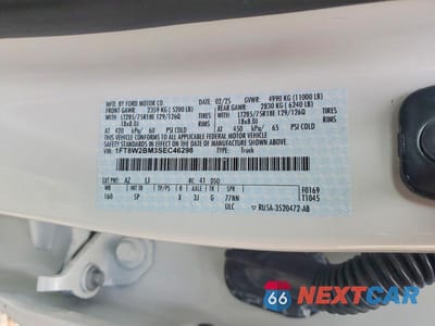 Zdjęcie 12 z 12 samochodu: 2025 FORD F250 SUPER DUTY VIN:1FT8W2BM3SEC46298 - miniatura