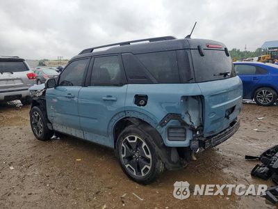 Drugie zdjęcie samochodu z przodu: 2021 FORD BRONCO SPORT OUTER BANKS VIN:3FMCR9C68MRA68846 - miniatura