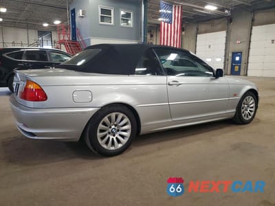 Trzecie zdjęcie samochodu z tyłu: 2000 BMW 323 CI VIN:WBABR3345YEA82319 - miniatura