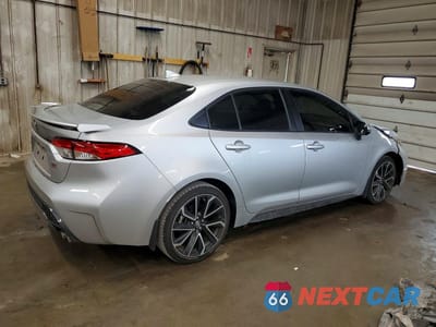 Trzecie zdjęcie samochodu z tyłu: 2022 TOYOTA COROLLA SE VIN:JTDS4MCE5NJ084264 - miniatura