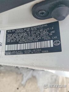 Zdjęcie 12 z 12 samochodu: 2025 LEXUS ES 350 BASE VIN:58ACZ1B12SU214566 - miniatura