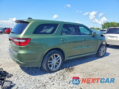 Trzecie zdjęcie samochodu z tyłu: 2021 DODGE DURANGO GT VIN:1C4RDHDG9MC836539 - miniatura