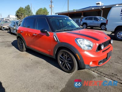 Czwarte zdjęcie samochodu z boku: 2012 MINI COOPER S COUNTRYMAN VIN:WMWZC5C58CWL56018 - miniatura