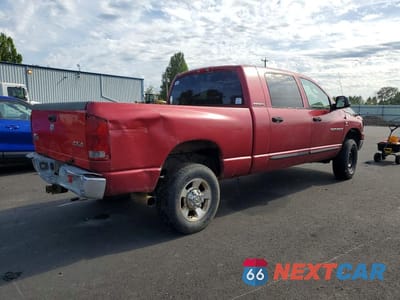 Trzecie zdjęcie samochodu z tyłu: 2006 DODGE RAM 2500 VIN:3D7KS29C46G229061 - miniatura