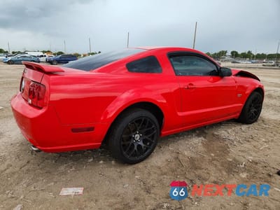 Trzecie zdjęcie samochodu z tyłu: 2007 FORD MUSTANG GT VIN:1ZVHT82H275235487 - miniatura