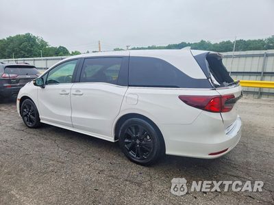 Drugie zdjęcie samochodu z przodu: 2024 HONDA ODYSSEY SPORT VIN:5FNRL6H75RB068540 - miniatura