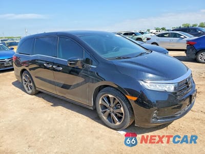 Czwarte zdjęcie samochodu z boku: 2024 HONDA ODYSSEY ELITE VIN:5FNRL6H98RB014084 - miniatura