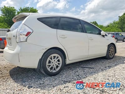 Trzecie zdjęcie samochodu z tyłu: 2012 TOYOTA PRIUS V THREE VIN:JTDZN3EU6C3158898 - miniatura
