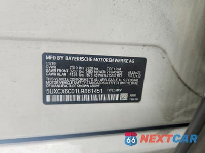 Zdjęcie 12 z 12 samochodu: 2020 BMW X7 M50I VIN:5UXCX6C01L9B61451 - miniatura