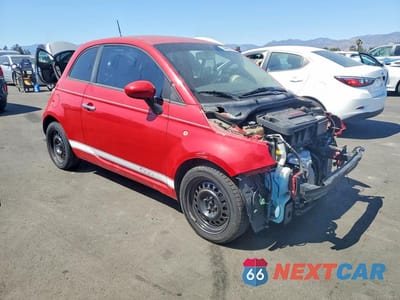 Czwarte zdjęcie samochodu z boku: 2012 FIAT 500 POP VIN:3C3CFFAR7CT108932 - miniatura