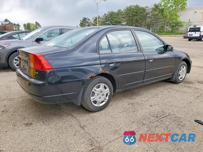 Trzecie zdjęcie samochodu z tyłu: 2001 HONDA CIVIC LX VIN:JHMES16521S008405 - miniatura