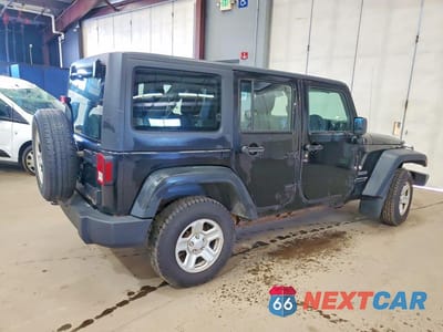Trzecie zdjęcie samochodu z tyłu: 2018 JEEP WRANGLER UNLIMITED SPORT VIN:1C4BJWKG5JL892894 - miniatura