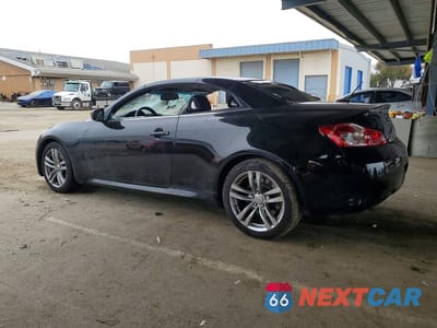 Drugie zdjęcie samochodu z przodu: 2009 INFINITI G37 CONVERTIBLE BASE VIN:JNKCV66E29M721011 - miniatura