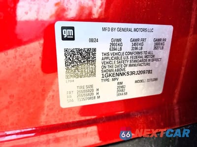 Zdjęcie 14 z 14 samochodu: 2024 GMC ACADIA UPLEVEL VIN:1GKENNKS3RJ209781 - miniatura