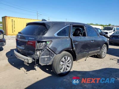 Trzecie zdjęcie samochodu z tyłu: 2015 ACURA MDX TECHNOLOGY VIN:5FRYD4H44FB017091 - miniatura