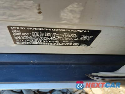 Zdjęcie 13 z 13 samochodu: 2023 BMW X5 XDRIVE45E VIN:5UXTA6C07P9S00645 - miniatura