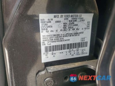 Zdjęcie 12 z 12 samochodu: 2008 FORD F250 SUPER DUTY VIN:1FTSW21RX8EE34151 - miniatura