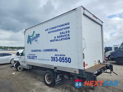 Drugie zdjęcie samochodu z przodu: 2016 FORD E350 BOX TRUCK VIN:1FDWE3FL3GDC24022 - miniatura