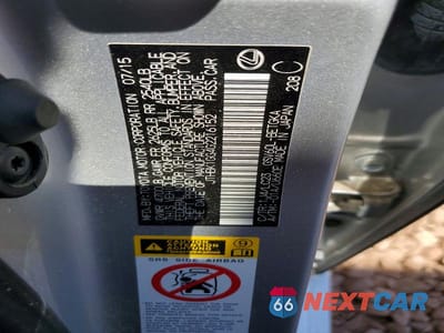 Zdjęcie 12 z 12 samochodu: 2016 LEXUS ES 350 VIN:JTHBK1GG4G2216152 - miniatura