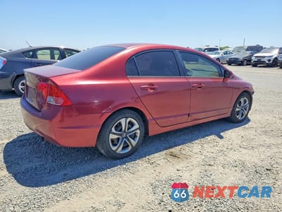 Trzecie zdjęcie samochodu z tyłu: 2006 HONDA CIVIC LX VIN:JHMFA16506S008580 - miniatura
