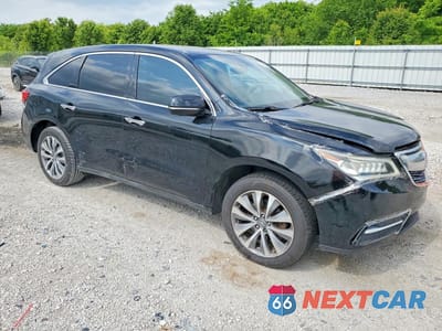 Czwarte zdjęcie samochodu z boku: 2016 ACURA MDX TECHNOLOGY VIN:5FRYD3H47GB014259 - miniatura