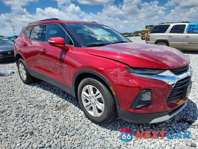 Czwarte zdjęcie samochodu z boku: 2020 CHEVROLET BLAZER 2LT VIN:3GNKBCRS1LS538848 - miniatura
