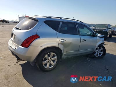 Trzecie zdjęcie samochodu z tyłu: 2006 NISSAN MURANO S VIN:JN8AZ08T66W400826 - miniatura