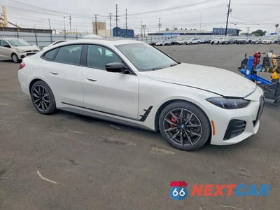 Czwarte zdjęcie samochodu z boku: 2025 BMW I4 EDRIVE 40 VIN:WBY23HD06SFU51702 - miniatura