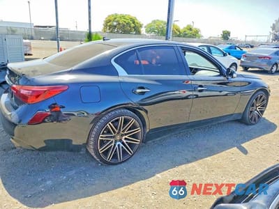 Trzecie zdjęcie samochodu z tyłu: 2019 INFINITI Q50 3.0T LUXE VIN:JN1EV7AP2KM511669 - miniatura
