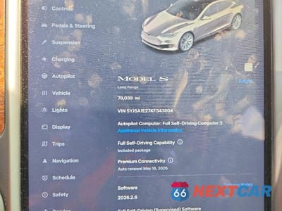 Zdjęcie 9 z 14 samochodu: 2019 TESLA MODEL S VIN:5YJSA1E27KF343804 - miniatura